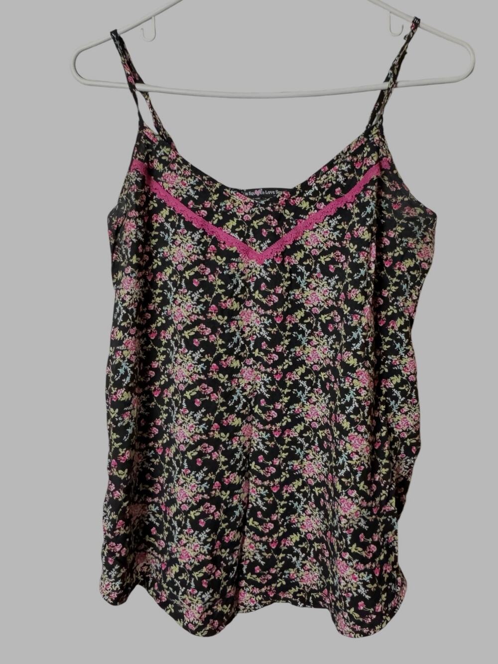 Love Squared Women's thing Adjustable Floral Print Strap Sz L